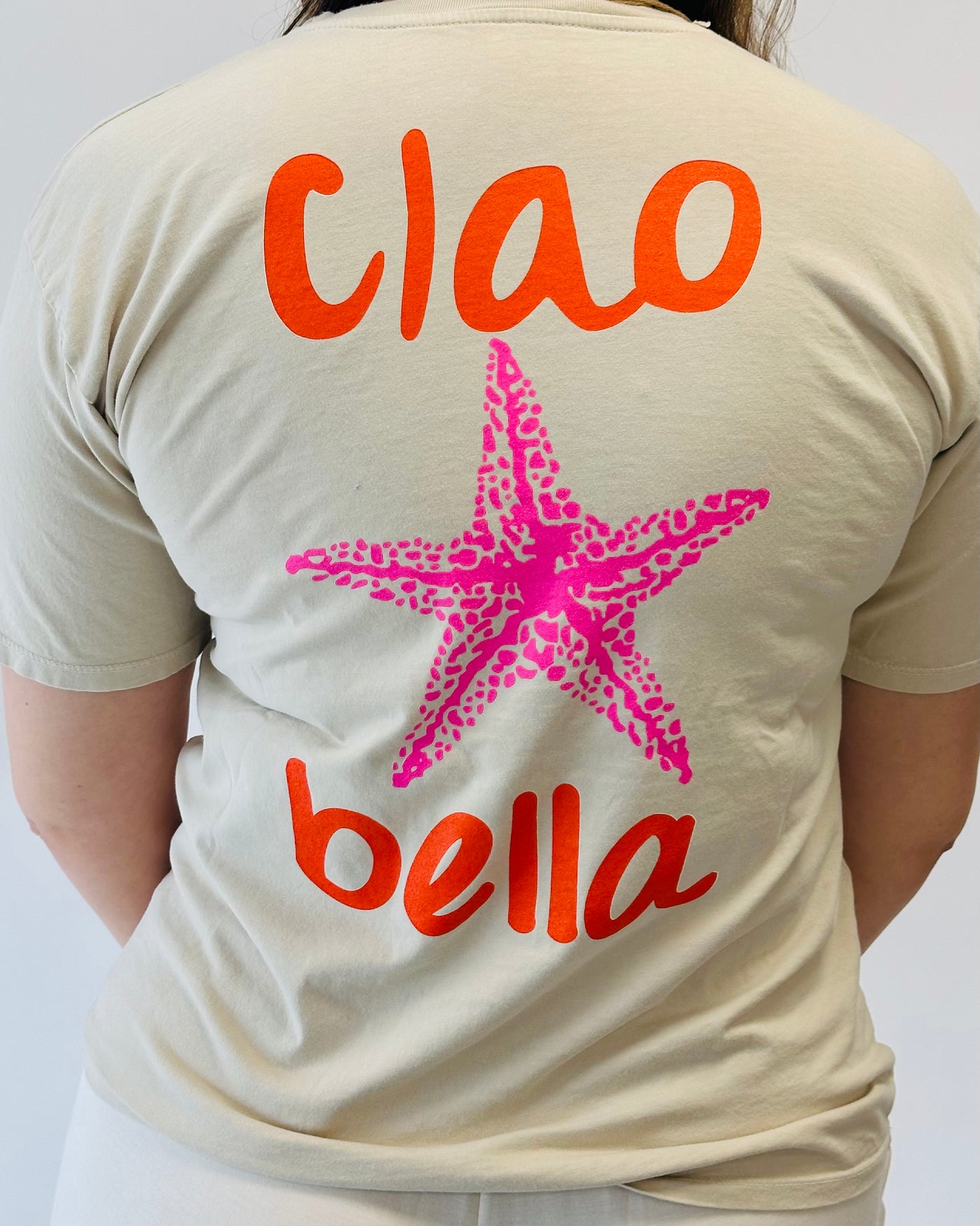 Ciao bella shirt beige