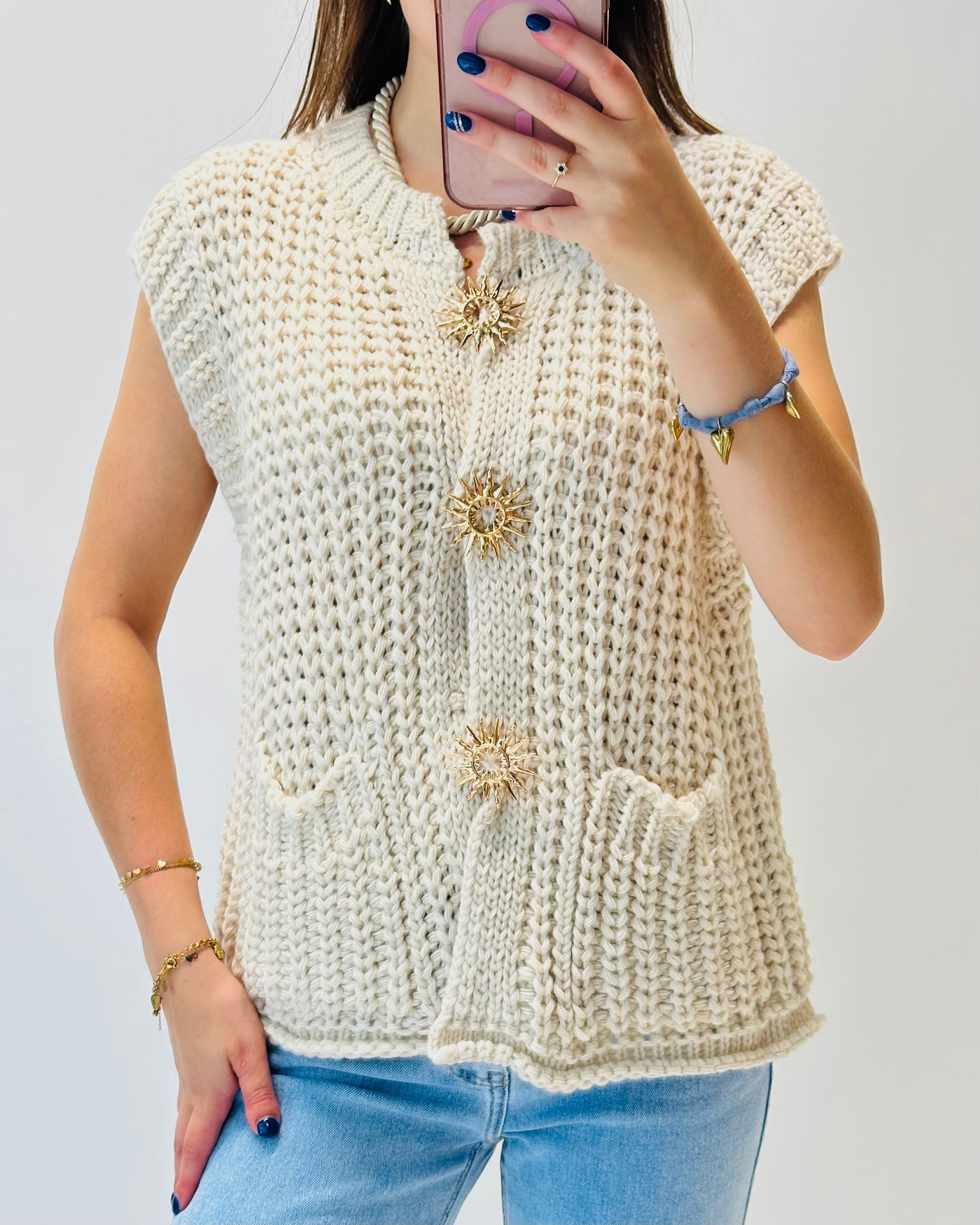 Sunshine Gillet beige