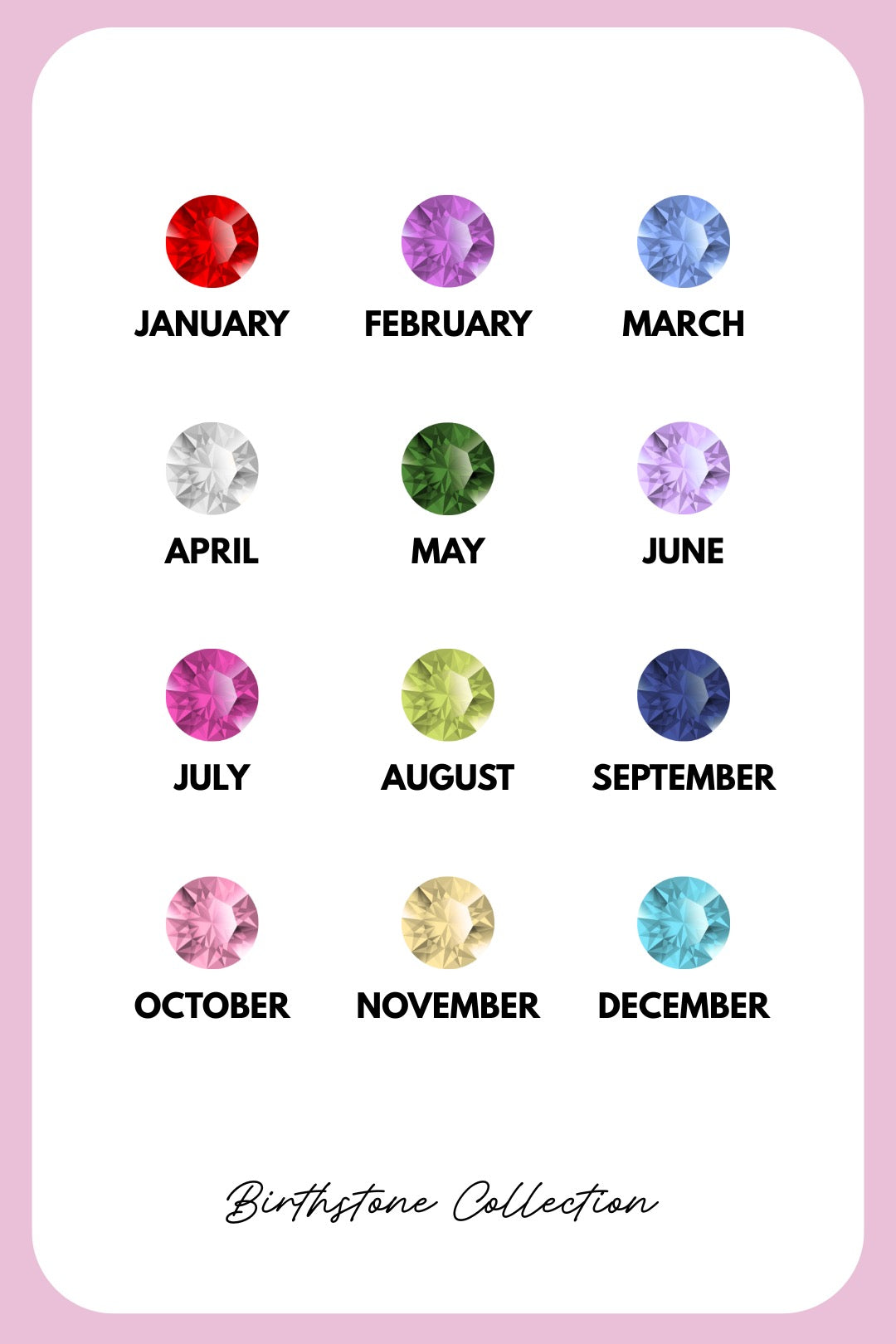 Geboortesteen ring oktober goud