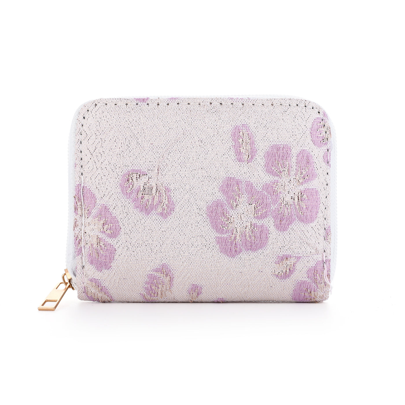 Portemonnee flower lila