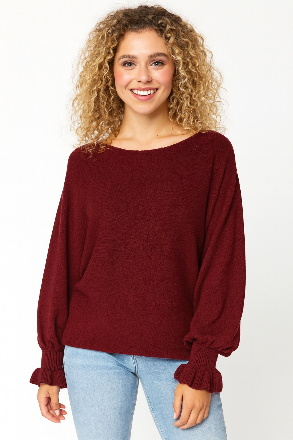 Comfy trui bordeaux