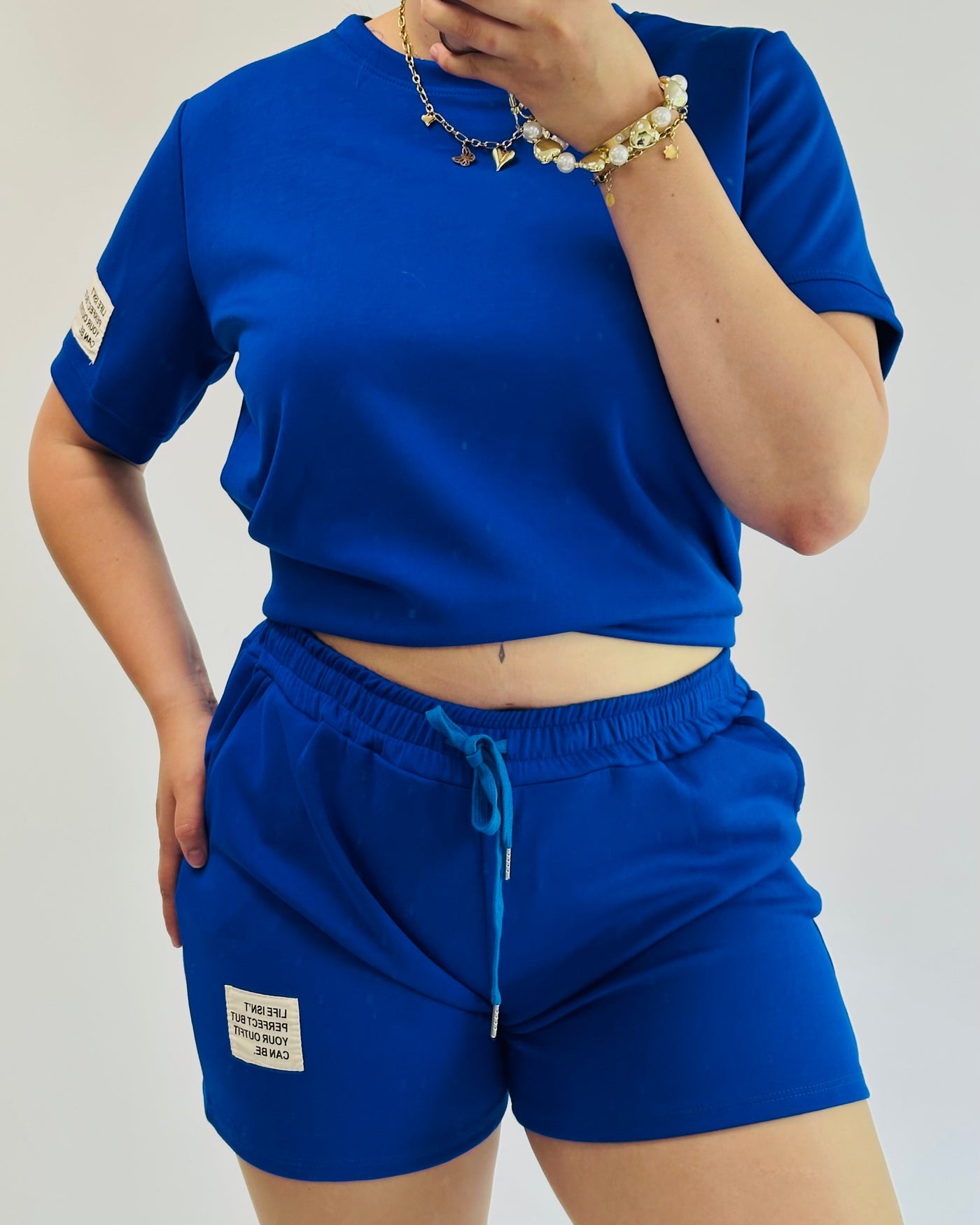 Comfort shirt kobalt